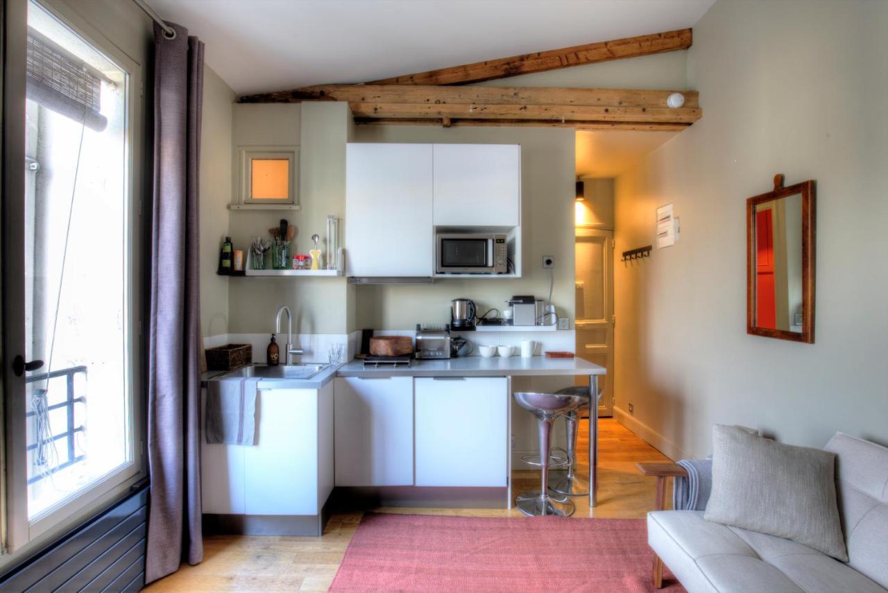Apartmán Atelier, Dernier Etage Bail Mobilite Centre Paříž Exteriér fotografie
