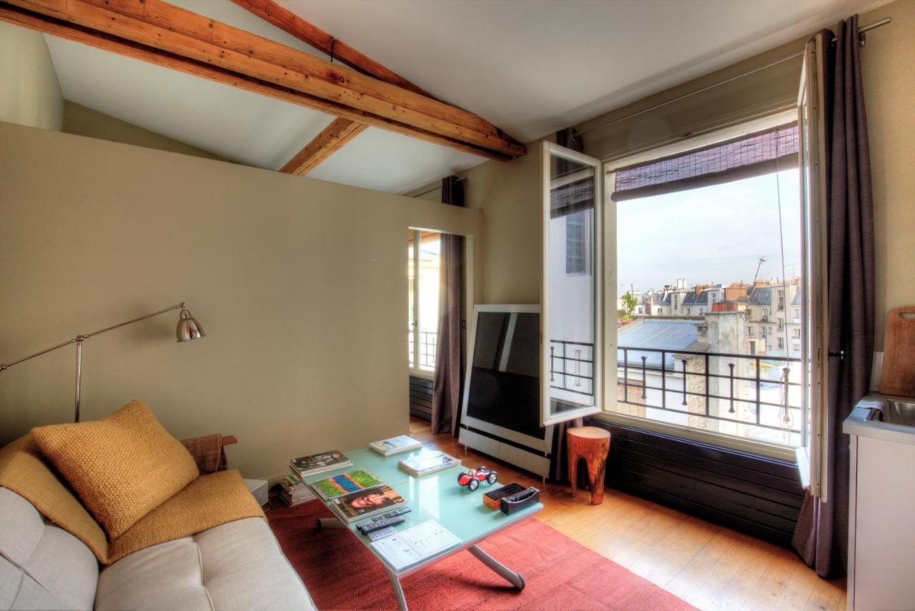 Apartmán Atelier, Dernier Etage Bail Mobilite Centre Paříž Exteriér fotografie